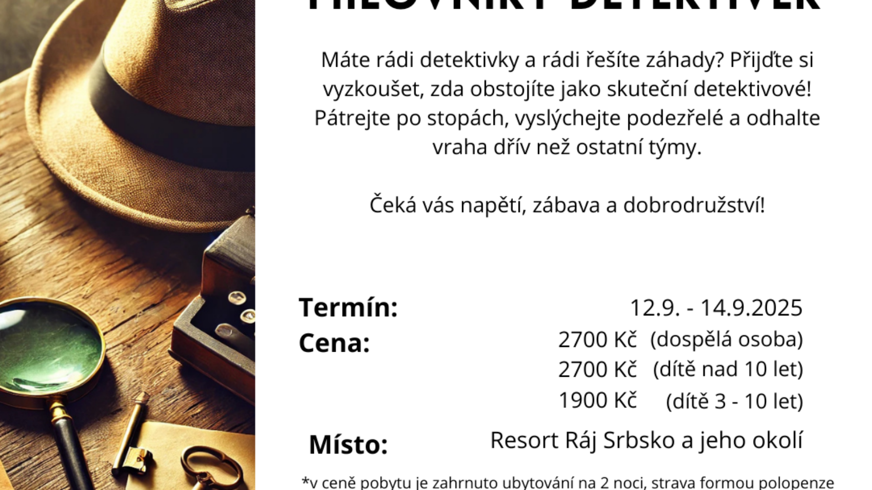 LETNÍ ANIMAČNÍ PROGRAM